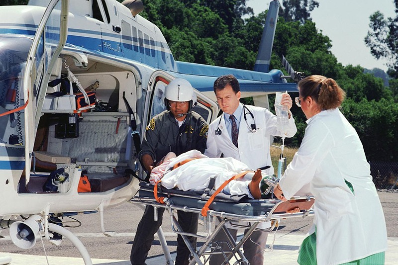 Air ambulance services